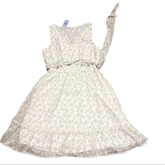 NWT The Loft Ruffle Sleeveless Dress - Picture 2 of 6